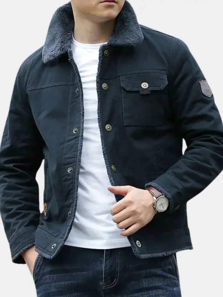 Veste Aviateur Militaire Vintage