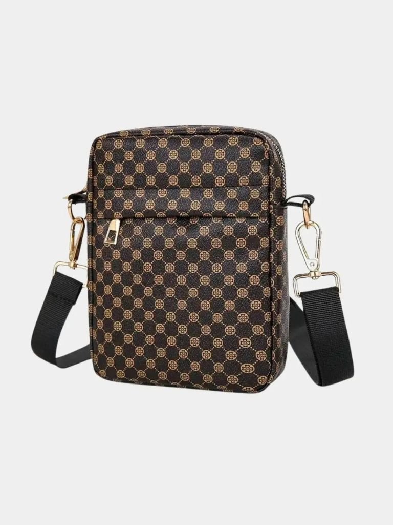 Mini sacoche vintage à motif